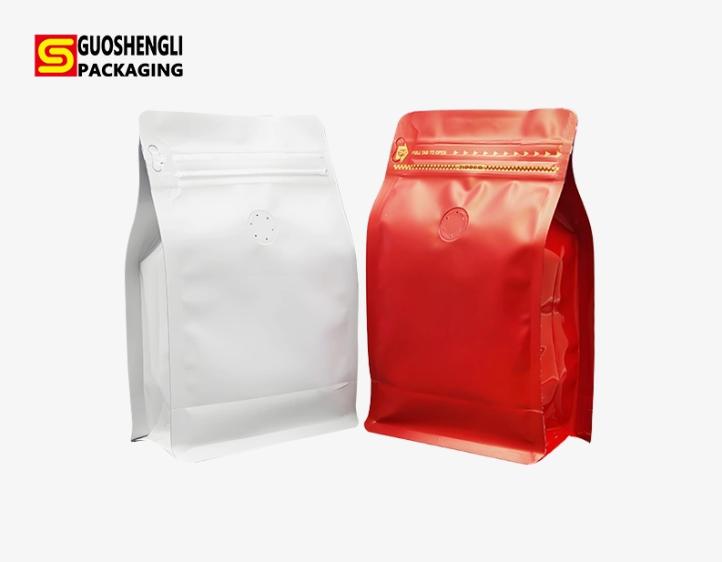 box pouch coffee bag